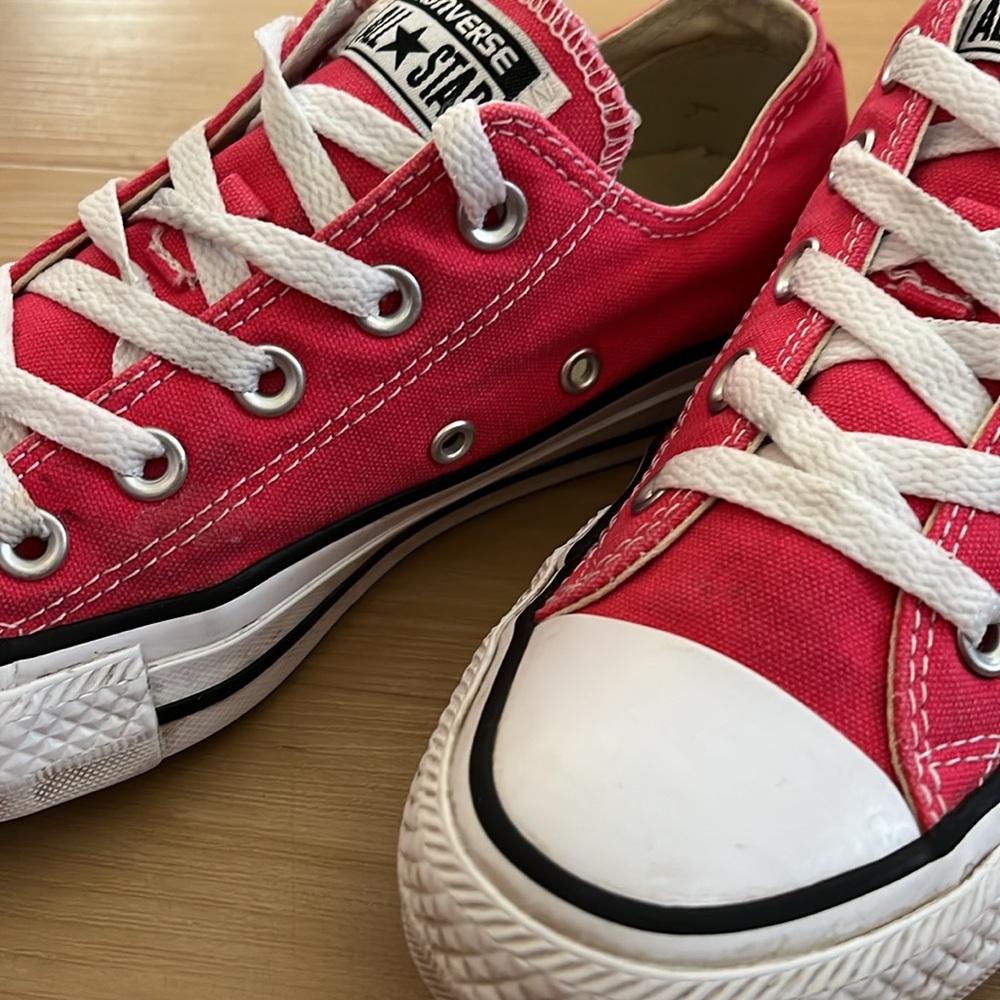 💥 CONVERSE MENS ALL STAR CHUCK TAYLOR LOW TOP SKATER CASUAL SNEAKERS /SHOES M: 4 - Picture 9 of 12